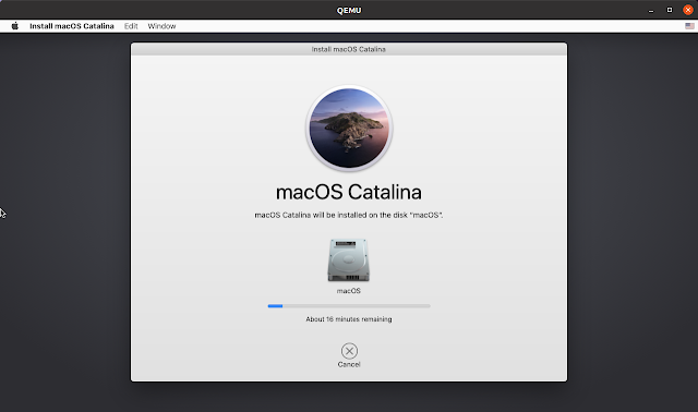 macOS installing